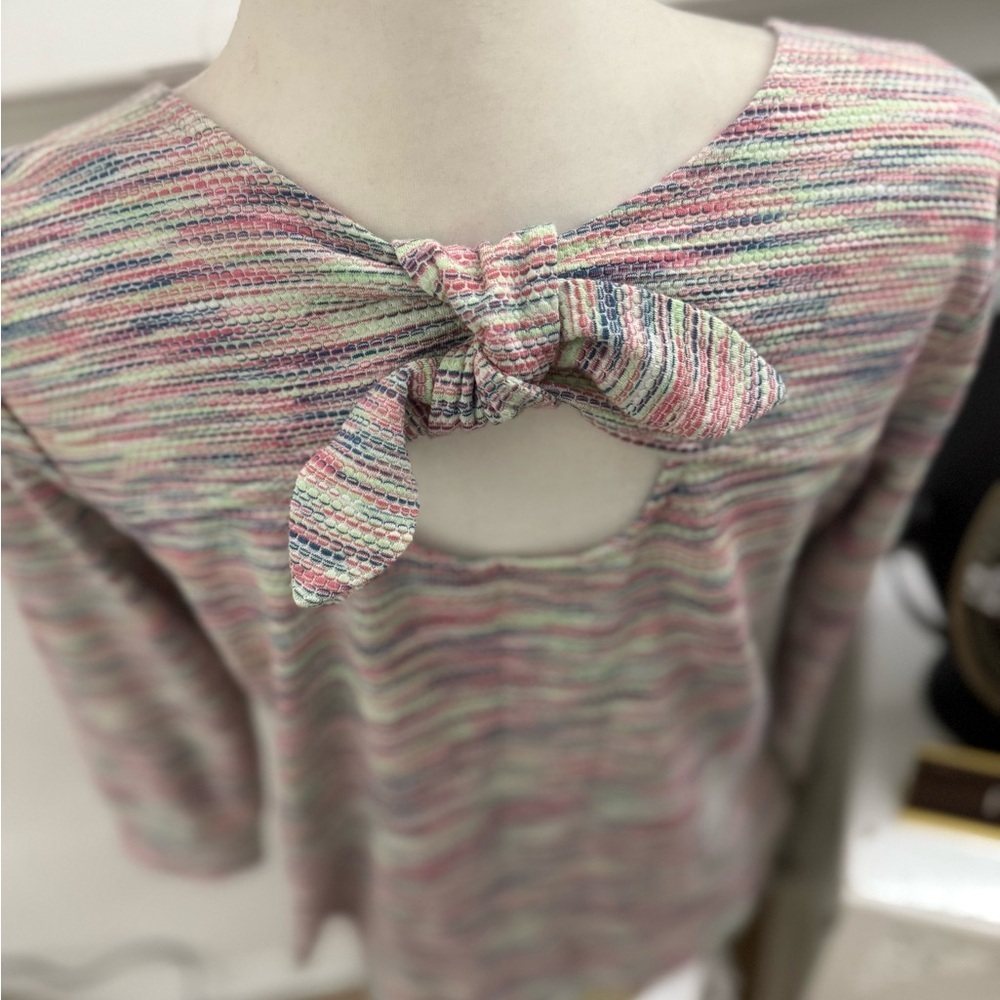 Talbots Vibrant Knit Top - Picture 7 of 9
